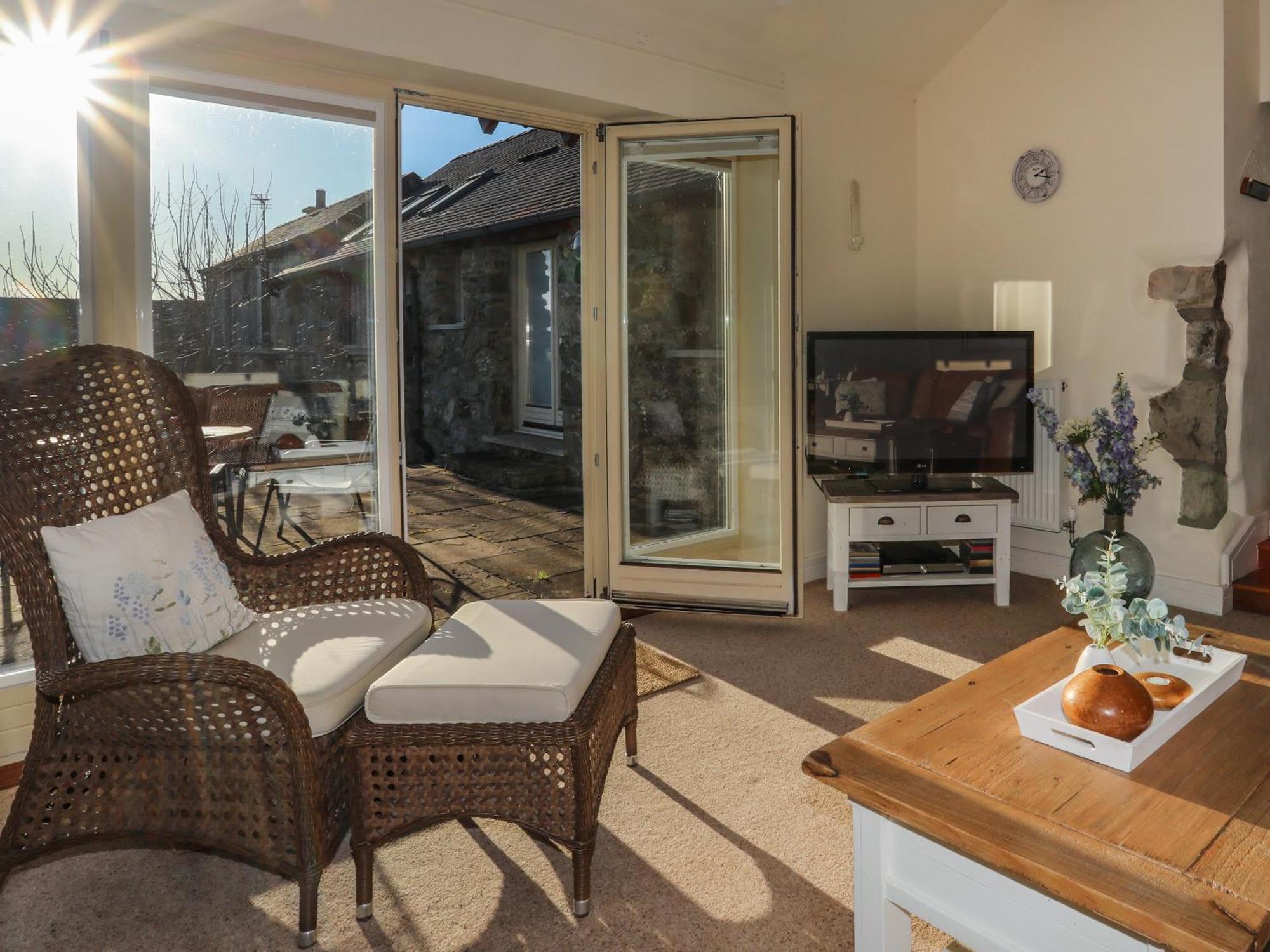 Cosy Barn Dwyran Exterior foto